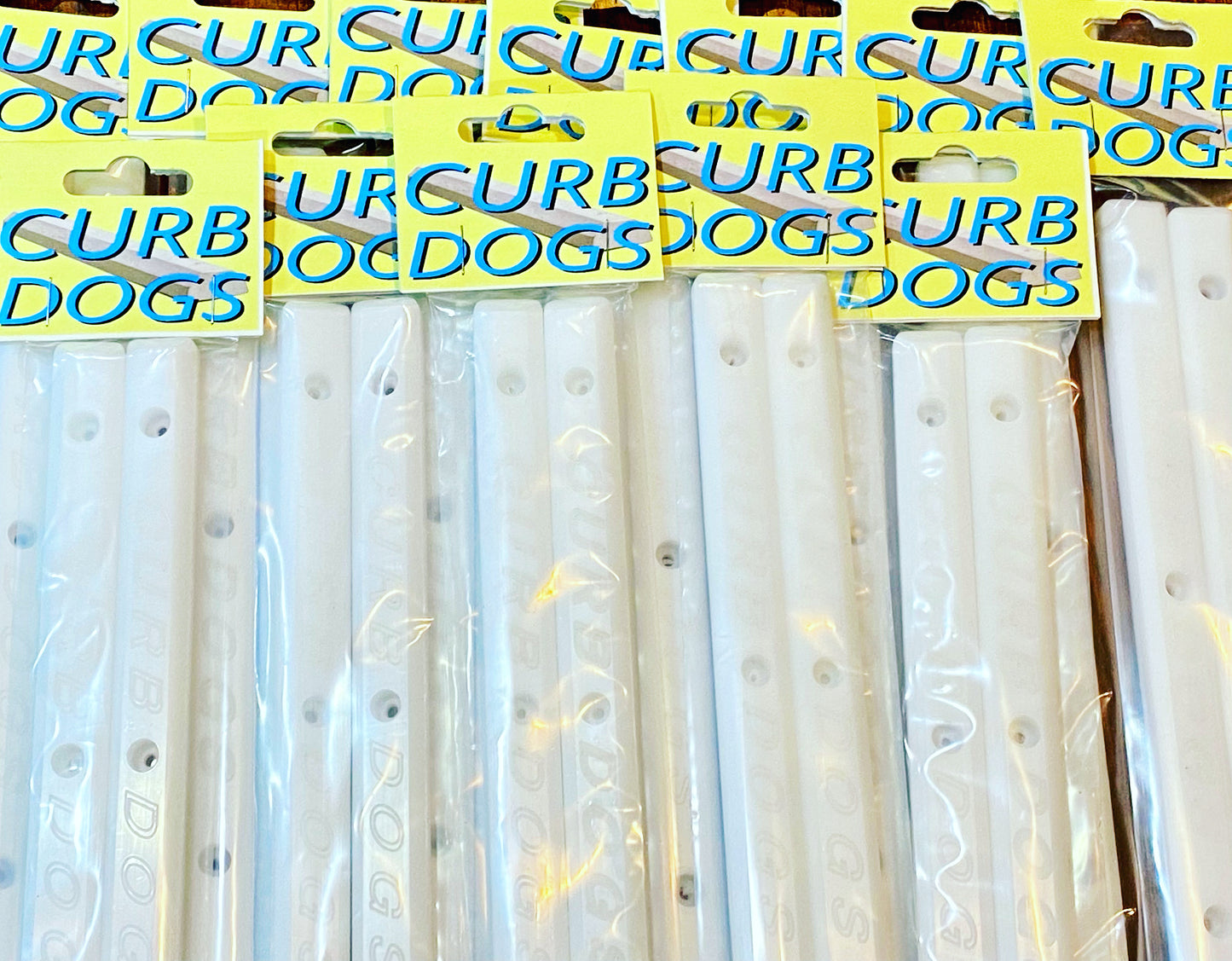 "Parking Block" Rails - White